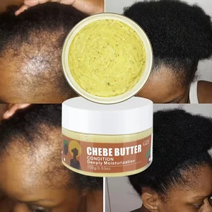 Gze Chebe Condición de la mantequilla Profundamente Hidrurización Crecimiento del cabello Reparación Cabello dañado Súper suave Africano Renoh 10 mejores ventas Afro Hair Care - №4