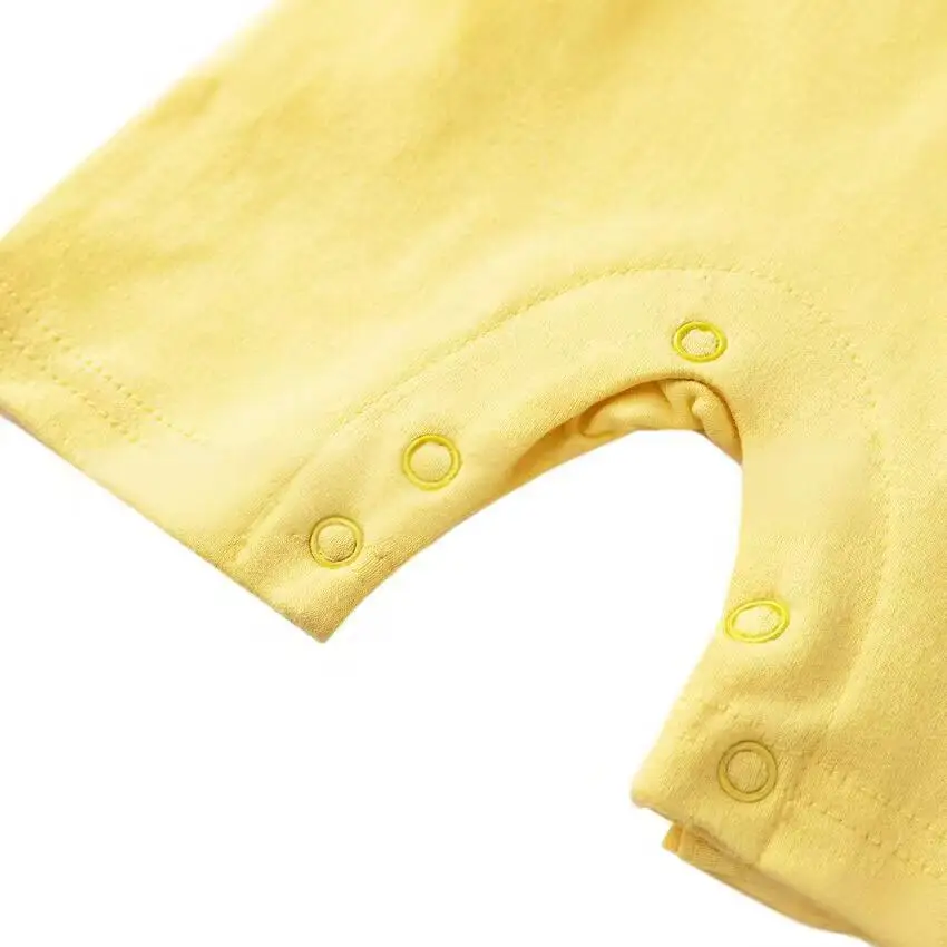 2 قطعة/المجموعة الوليد الطفل 100% ملابس قطنية الصلبة قصيرة الأكمام الملاكم موجز السروال القصير بذلة منامة الفتيان الفتيات