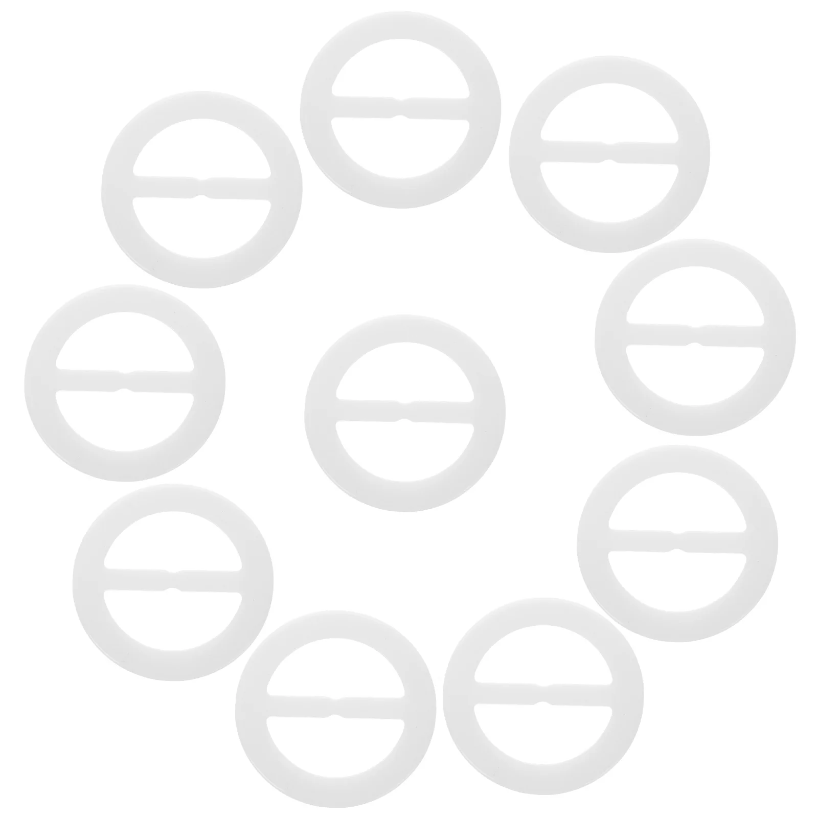 Hebilla de cintura Zi, hebilla redonda de resina para ropa, bufanda, chal, atado, Clip de fijación, anillo de cárdigan para camisa de mujer, 10 Uds.