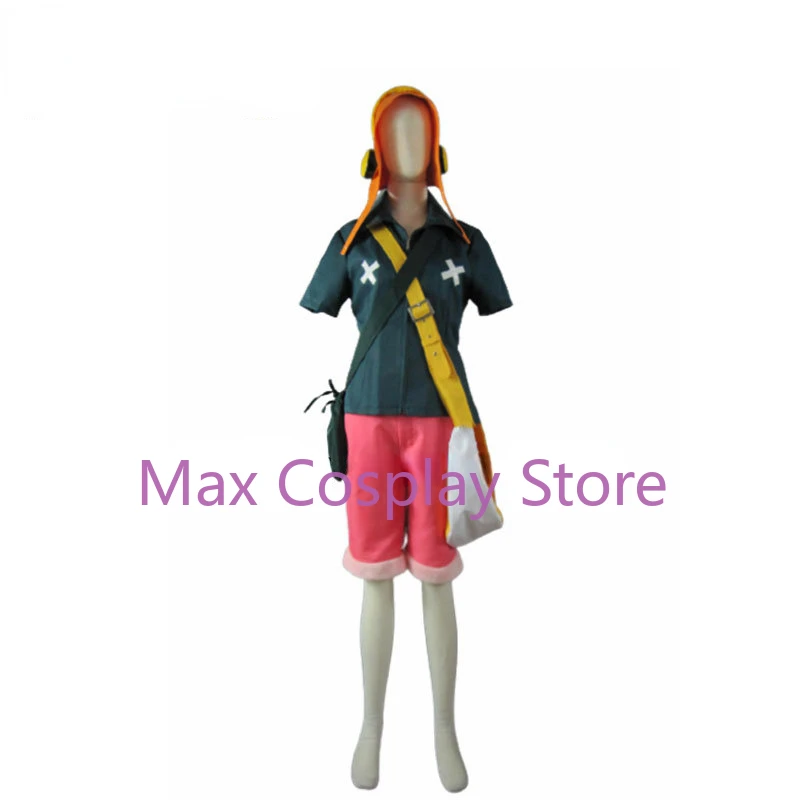 Max FILM STRONG WORLD Monkey D Luffy Full Set Cosplay Costumes Customized Any Size Clothes