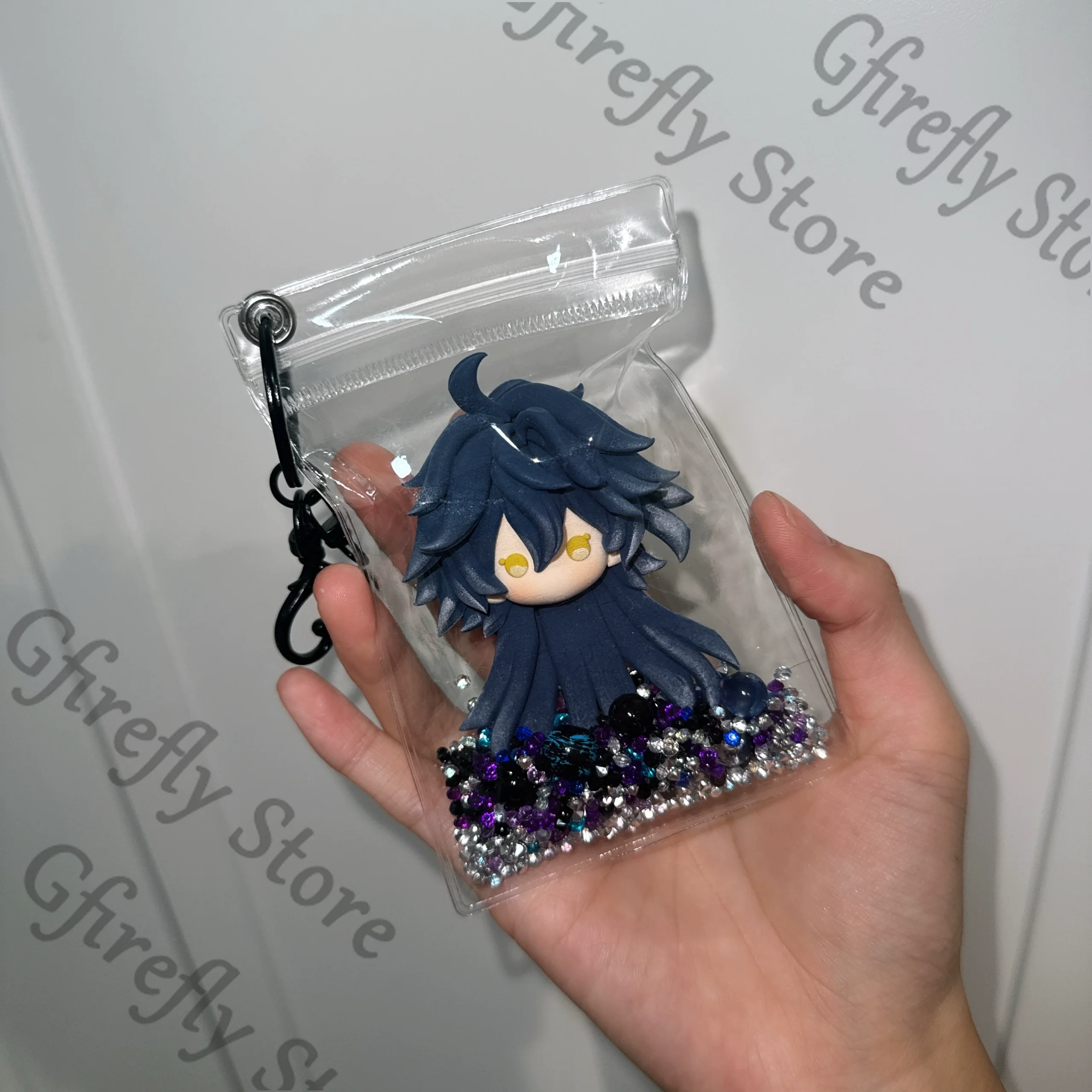 

Genshin Impact Kyryll Chudomirovich Flins Q версия оттискная глина магниты на холодильник косплей сумка для конфет кулон украшения-талисман