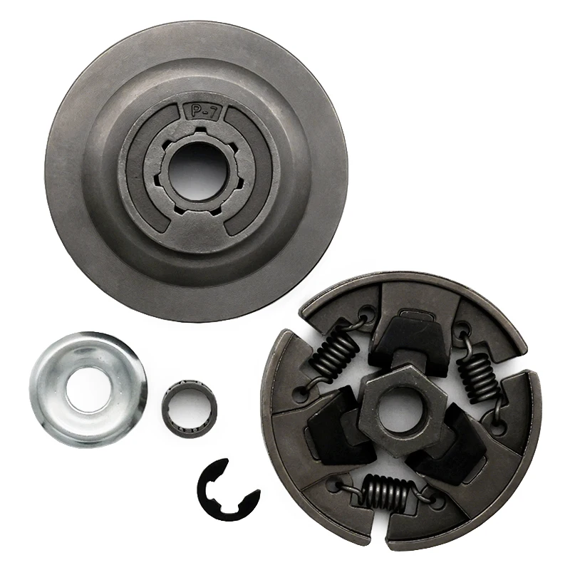 硬化鋼クラッチドラムリムスプロケットとチェーンソー用クラッチキット MS170 MS180 017 018