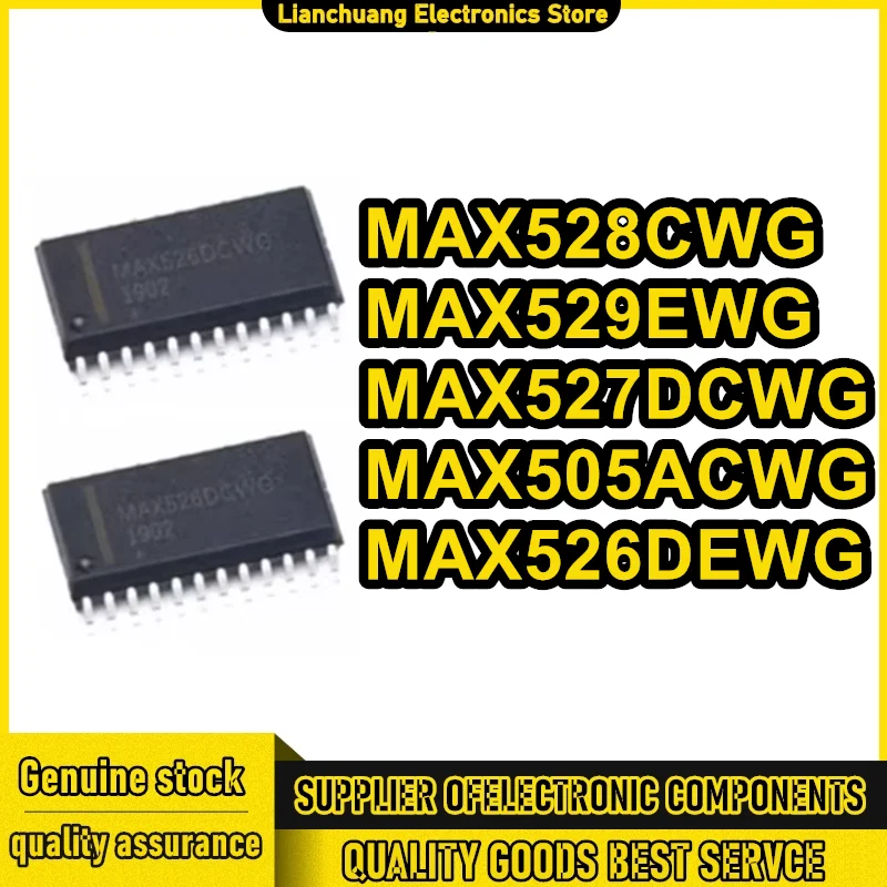 

MAX529EWG MAX528CWG MAX526DEWG MAX527DCWG MAX505ACWG SOP-24 Новые оригинальные в наличии