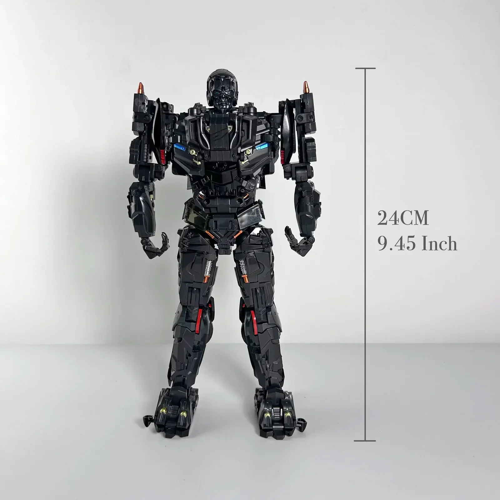 W magazynie Transformers Toys VT01 VT-01 Lockdown Black Alloy Version with Double Dogs Movie Version Robot Action Figures Dolls