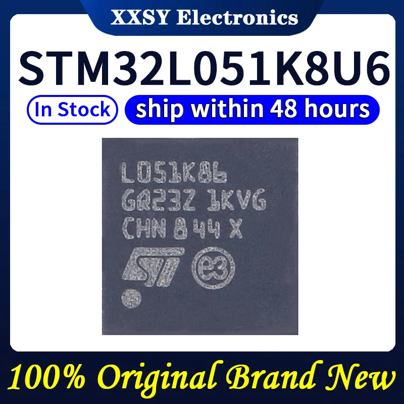 STM32L051C8T6 STM32L051R8T6 STM32L051K8U6 STM32L051K8T6 STM32L051K6U6 STM32L051K8U7 STM32L051K8U3 STM32L051C8T7 In stock