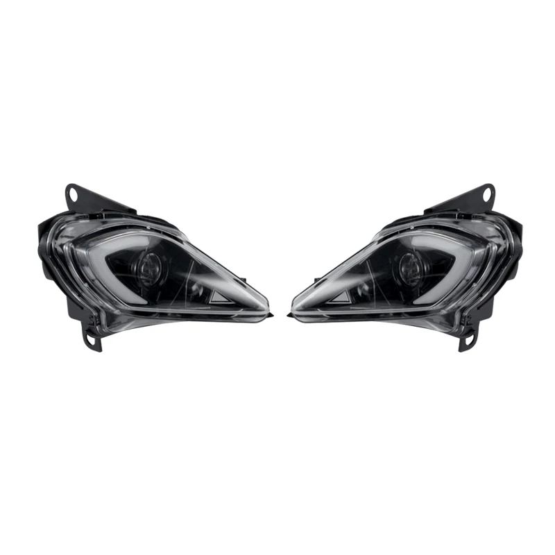 

Front led lights with halo for Yamaha raptor 250 350 700 YFZ 450R