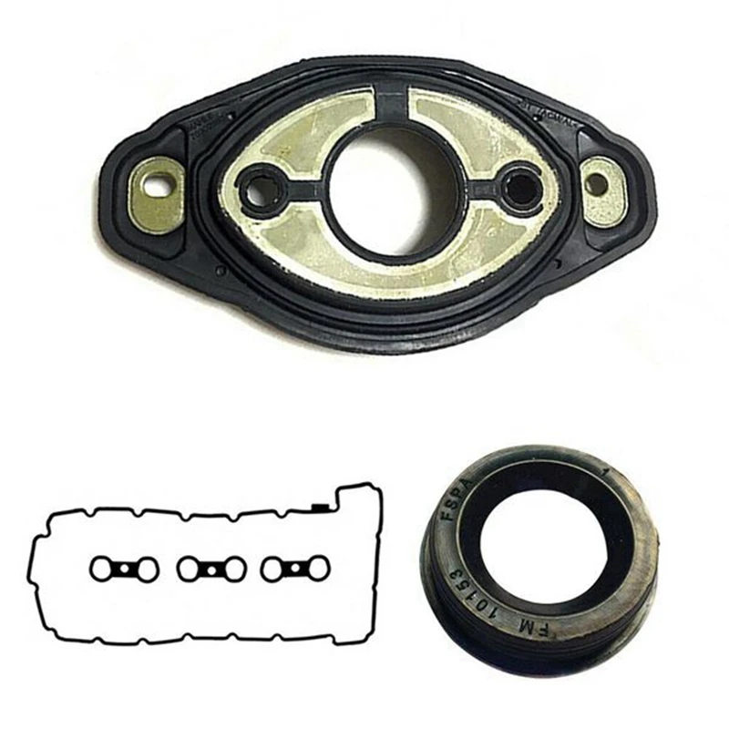 6X 11127582245 For BMW E60 F10 E61 F11 N52 New Valve Cover Gasket Camshaft Adjuster Gasket Oil Seal Gasket