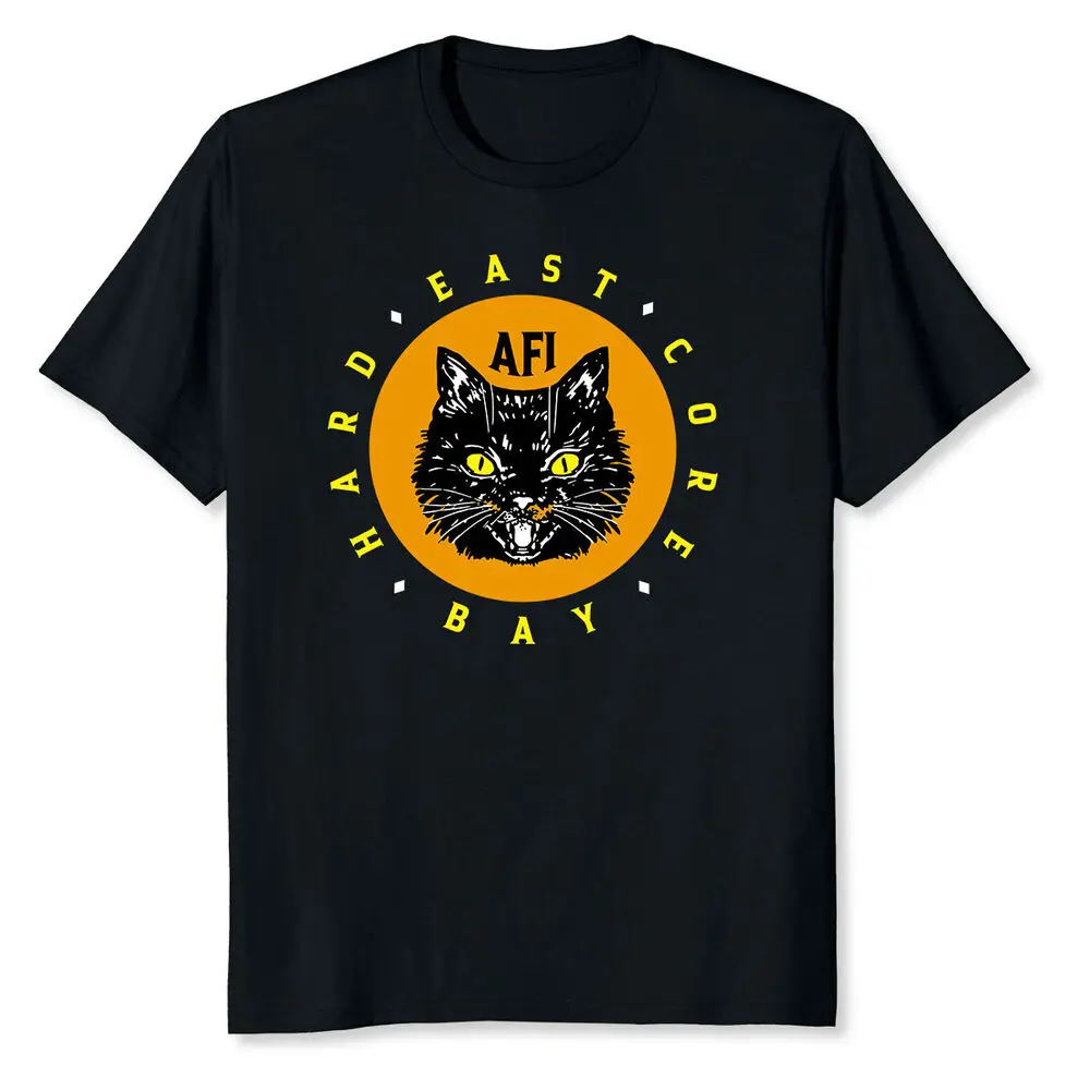 

Afi East Bay Funny Kitty Cat Retro T-Shirt Unisex T-shirts Cotton Luxury Brand Vintage Oversized