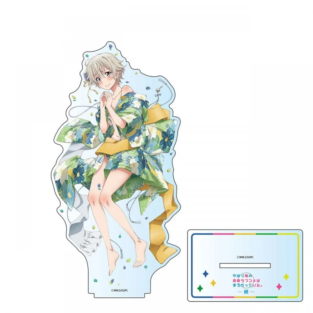 

15CM HOT Anime My Teen Romantic Comedy SNAFU Acrylic Stand Model Cosplay Characters Ornament Accessories Good Collection Gifts