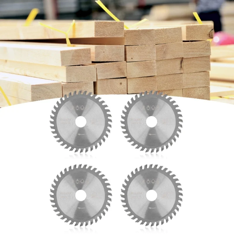 

4 шт. дисковая пила из цементированного карбида, набор режущих инструментов с 36 зубьями, набор инструментов для дерева, пластика