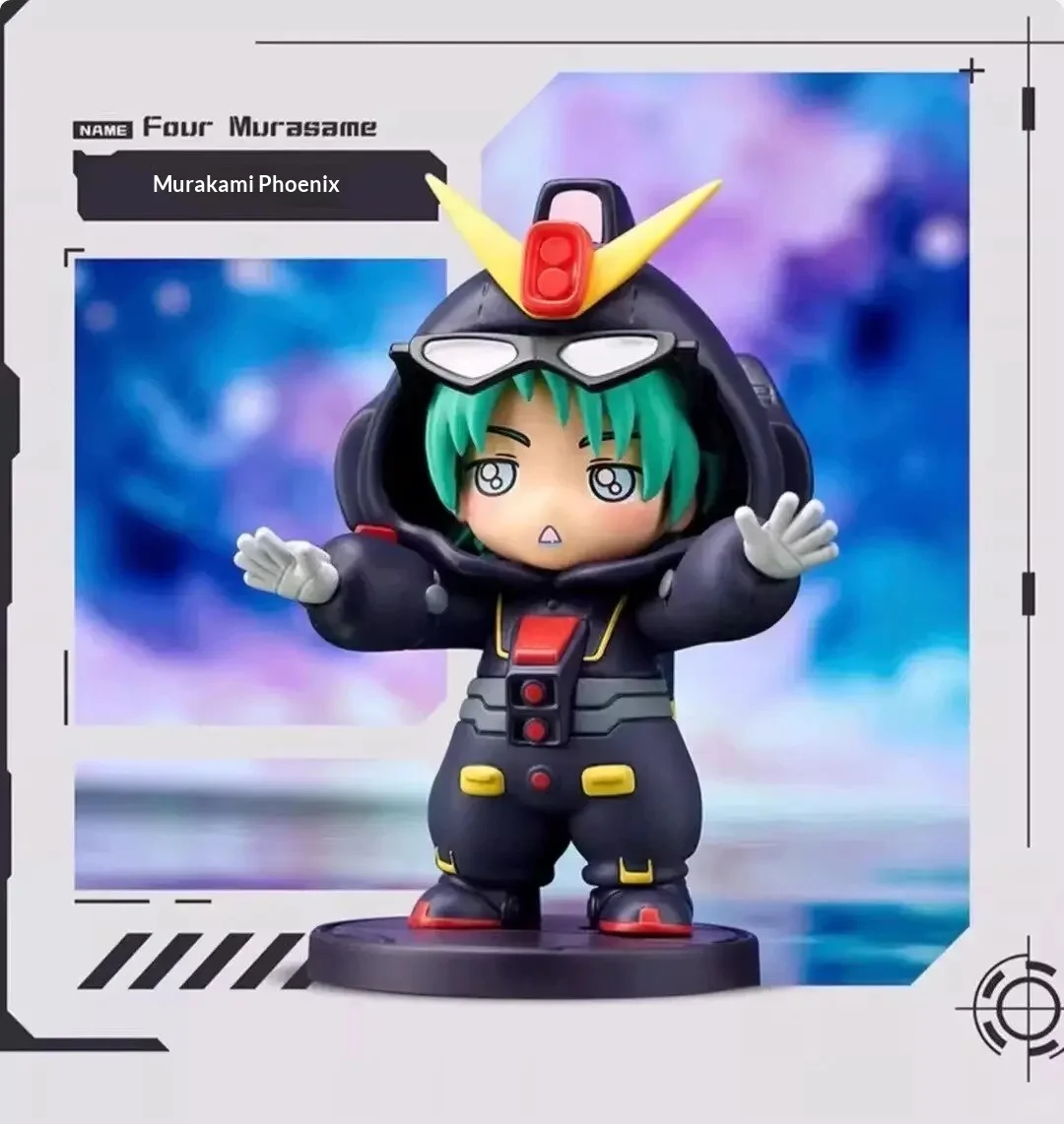 Authentische Bandai BNFIGURE Q Pajama Mobile Suit Gundam Universal Century Blind Box, zweite Sammlerfigur, Anime-Figur, Dekoration, Spielzeug, Geschenk. – Detail 11