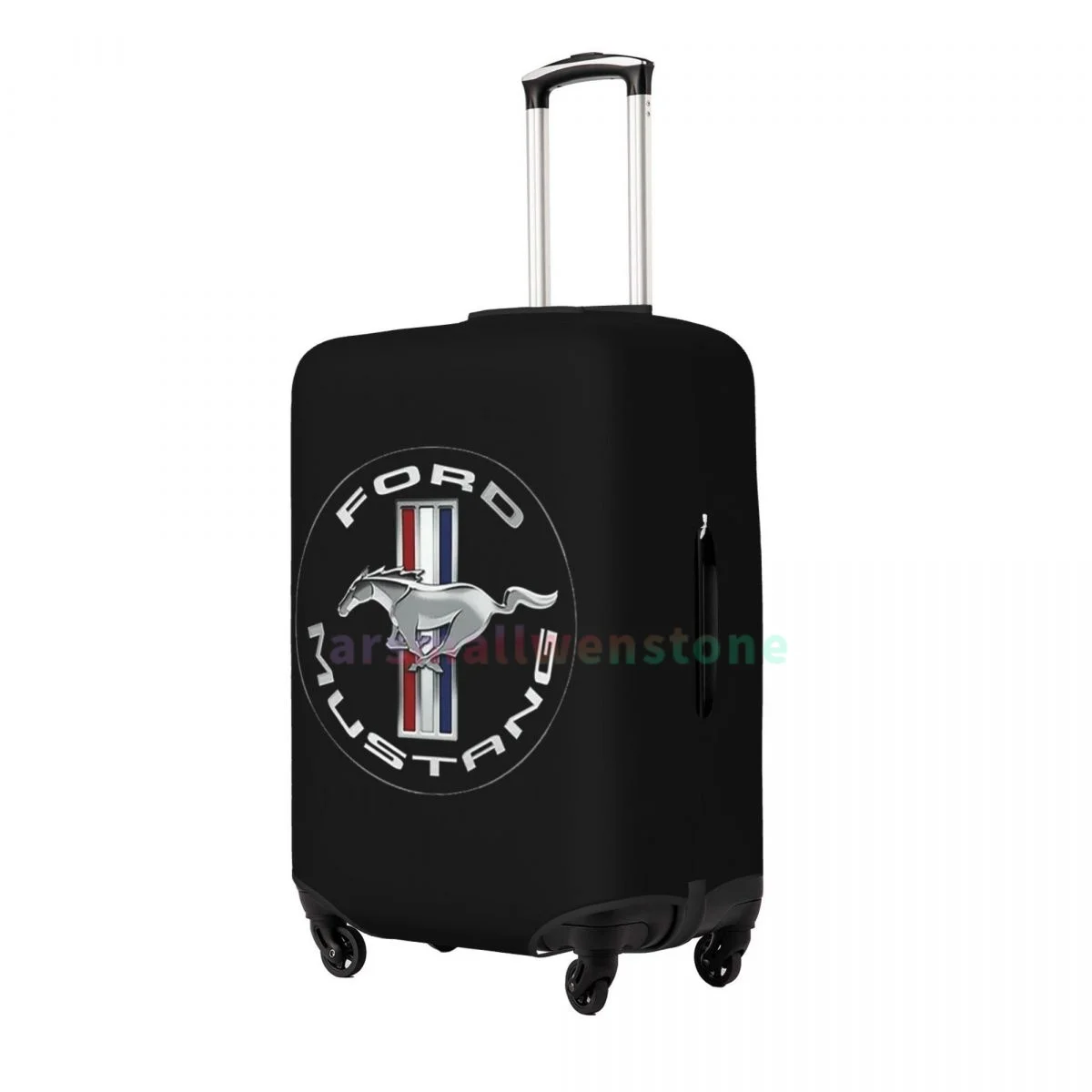 Ford Mustang Logo Luggage Cover Suitcase Protector Thicken Elasticity Dust Covered Anti-scratch Protective Case 18-32 Inch