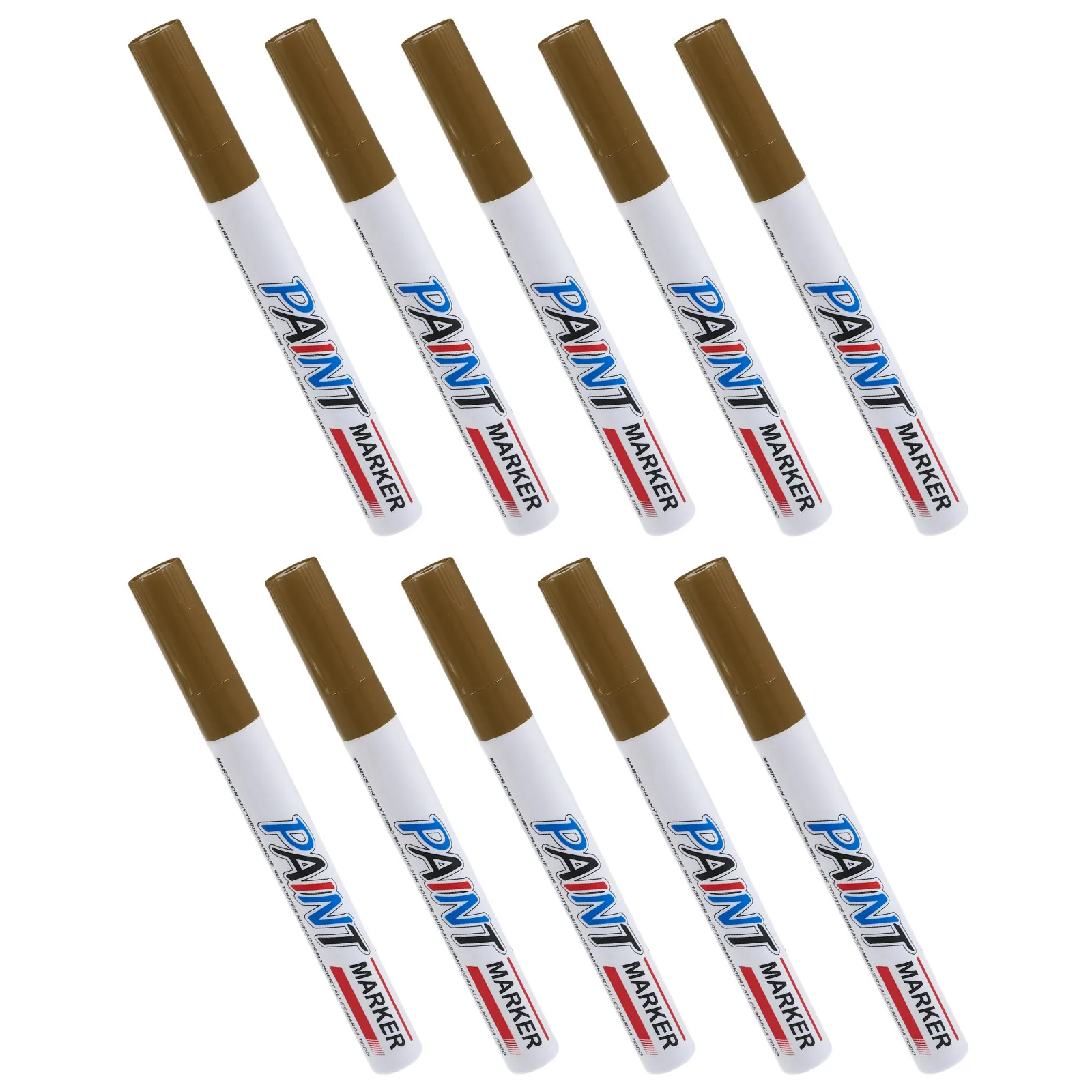 

10Pcs Headstone Restoration Pen Oil Based Paint Marker Waterproof Uv Resistant Permanent Outdoor Marker for Tombstone Granite
