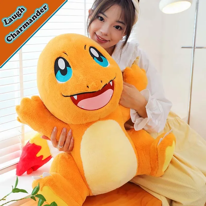 Pokemon Charmander Pluszowe zabawki Nowy Pokémon Anime Plushie Dolls 35/70cm Kawaii Poduszka Królik Wypchane prezenty świąteczne dla dzieci