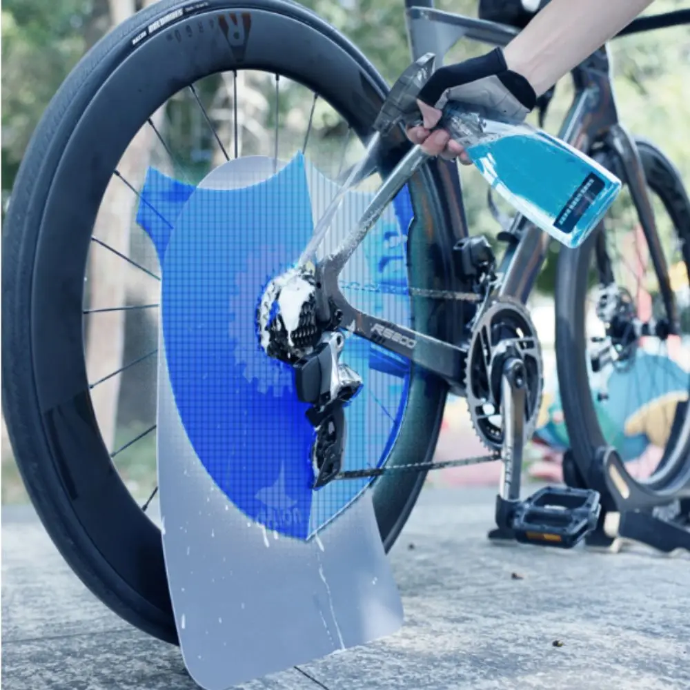 Anti Grime Bike Disc Wash Cover Anti-oil Baffle Protection Cover Washing Brake Cover Long Size Extended Cycling Disc Guard