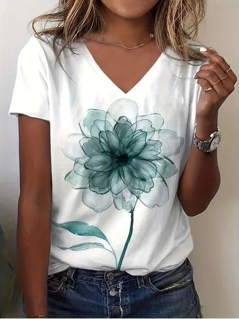 Plus Size Elegancka koszulka damska na co dzień Modna luźna koszulka Kobieta Temperament T-shirt z długim rękawem Wakacyjne weekendy