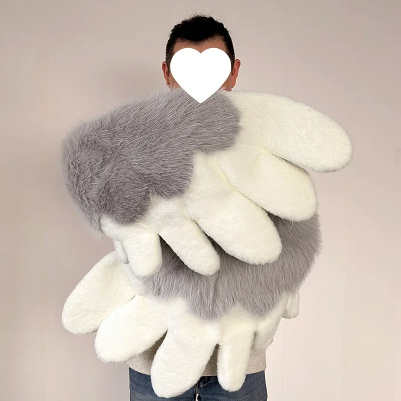 Bird Wings Furry Plush Animal Claws Wearable Cosplay Props Kig Fursuit Kigurumi Comiket Kigurumi Animal Costume Beast Fursuit