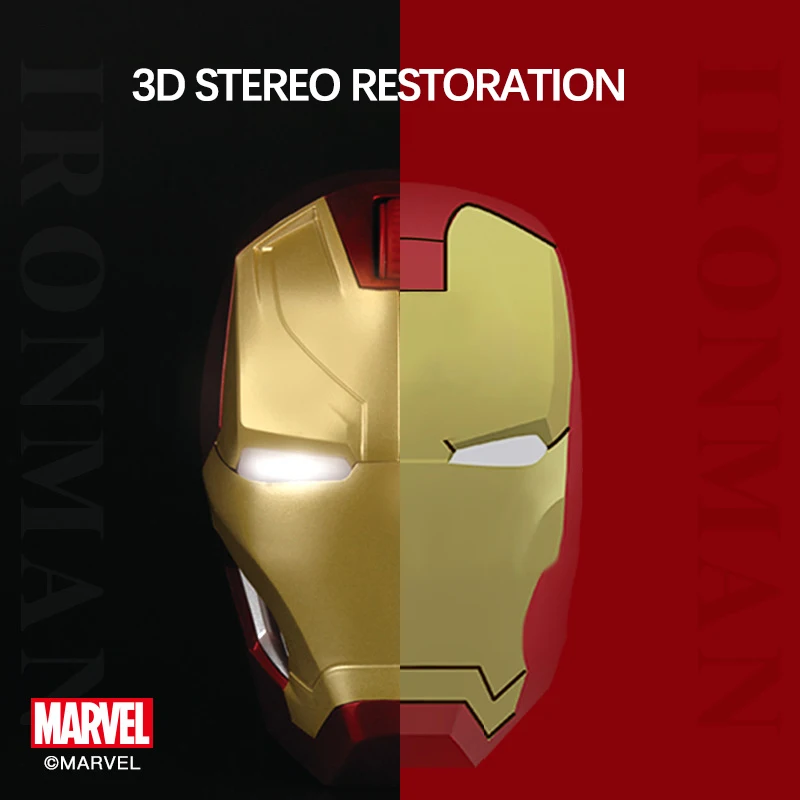 Iron Man Black Panther Mk46 Wireless Optical Mouse Games Office Collection Mouse 3d Captain America 3 Peripheral Mouse Toy