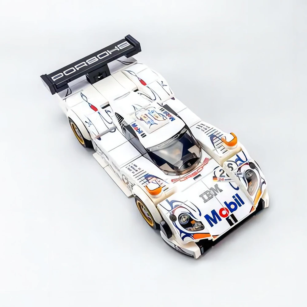 260PCS MOC Third Generation Racing 98 Model Le Mans 24 Hours Speed Champion Building DIY Assemble Blocks Toy Brick Holiday Gifts