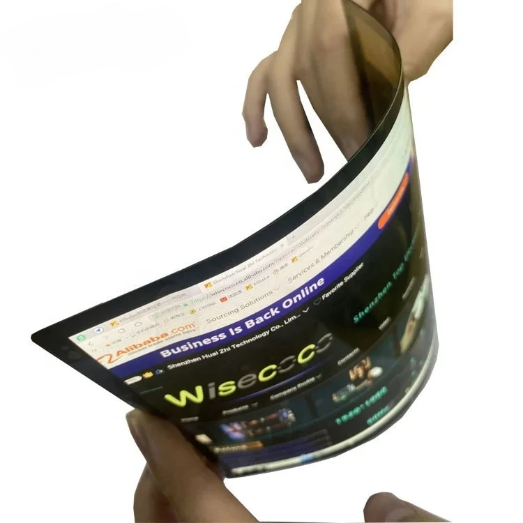 7.8 Inch 1440*1920 OLED Flexible AMOLED Bendable Display Panel With Capacitive Touch Screen High Brightness Flexible Display