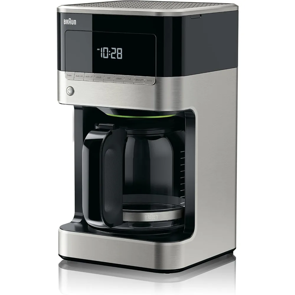 Black Drip Coffee Maker, 12 Cup