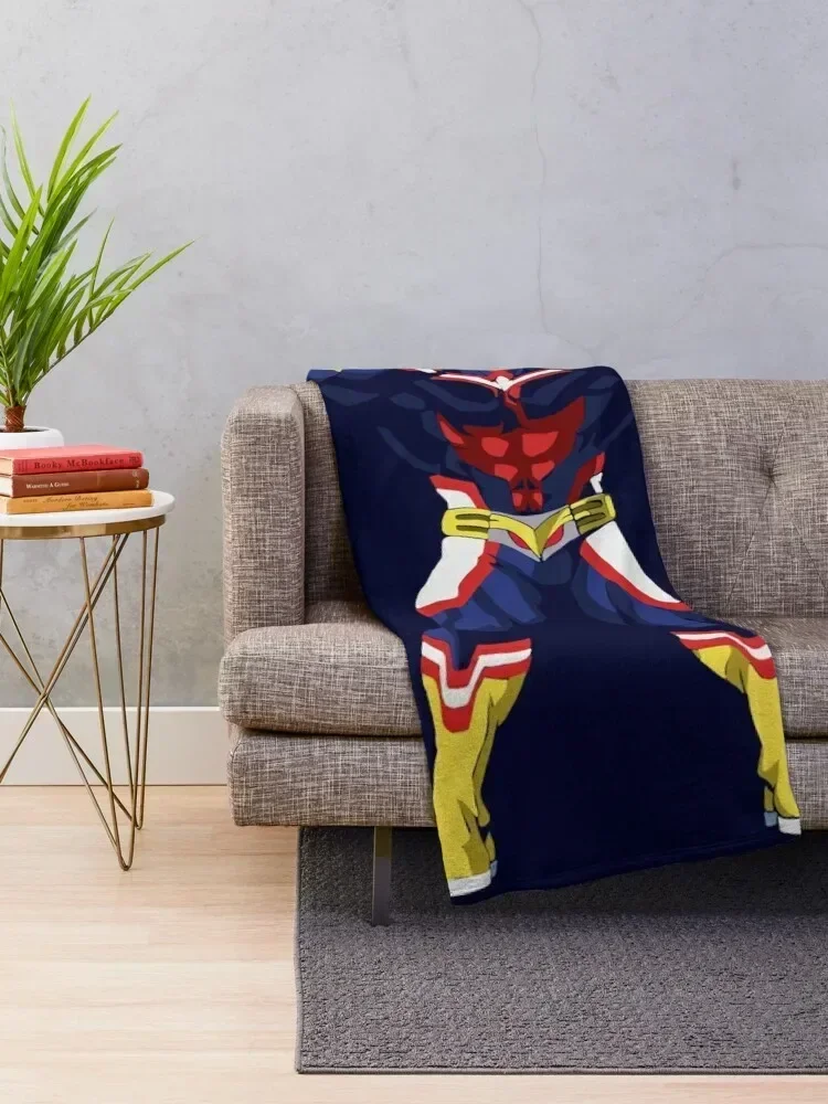 All Might outline Throw Blanket Luxury Designer Blankets For Baby Weighted Blankets