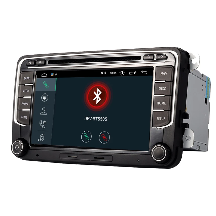 In Stock RNS 510 Android 11 Car Radio GPS For VW Golf 5 6 Jetta MK5 MK6 Tiguan CC Polo Passat Wifi 3G Steering Wheel Control