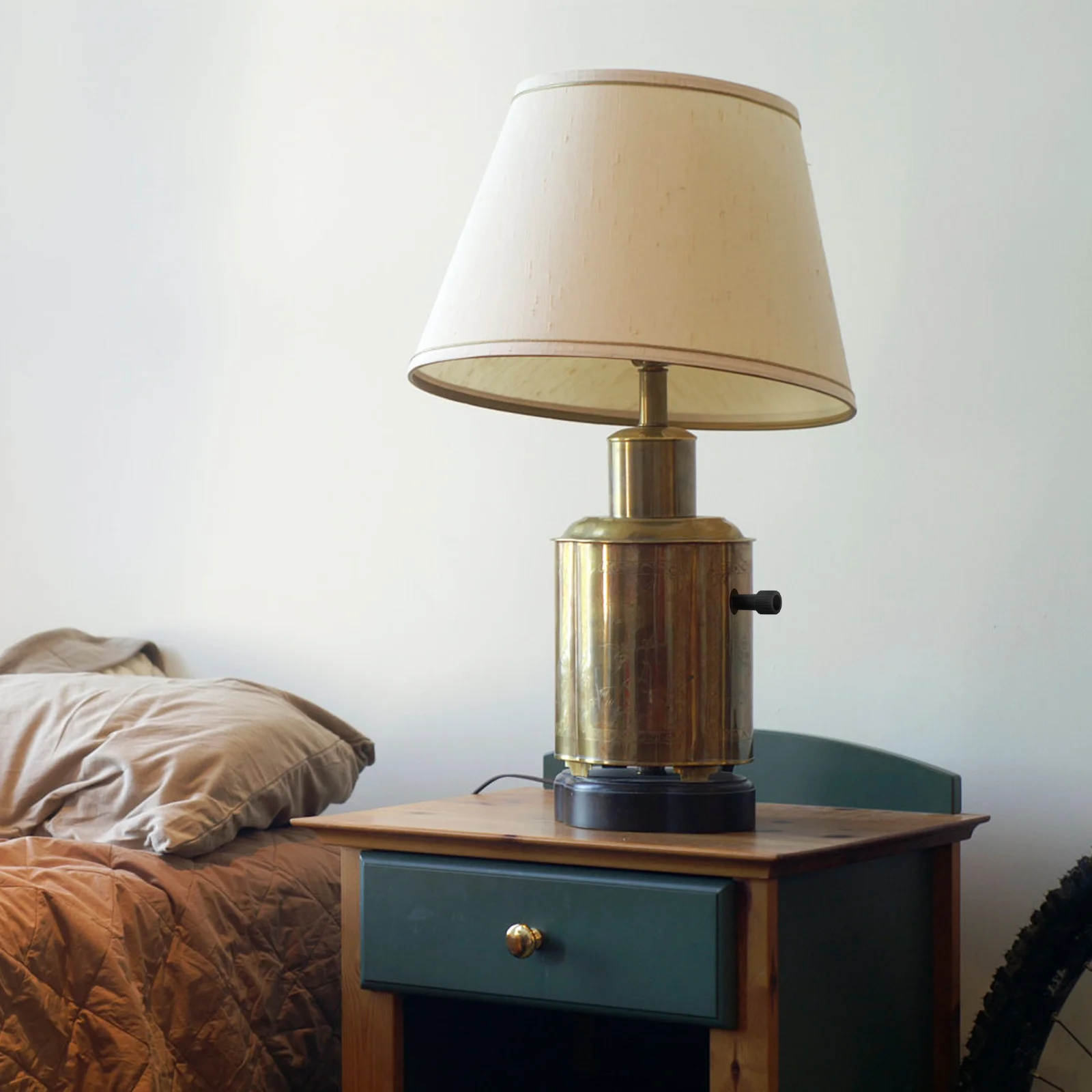 

50Pcs Plastic Lamp Switch Knobs Ergonomic Twist Knob Replacement for Lamp Bases Fixture Parts Repair Kit Use Replacement Switch