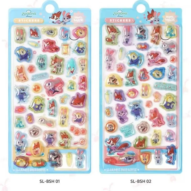

В наличии: Оригинальные 3D-кристаллические наклейки Zootopia2 для дневников, чехлов для телефонов, декоративные наклейки, детские игрушки, милые рельефные наклейки Kawaii