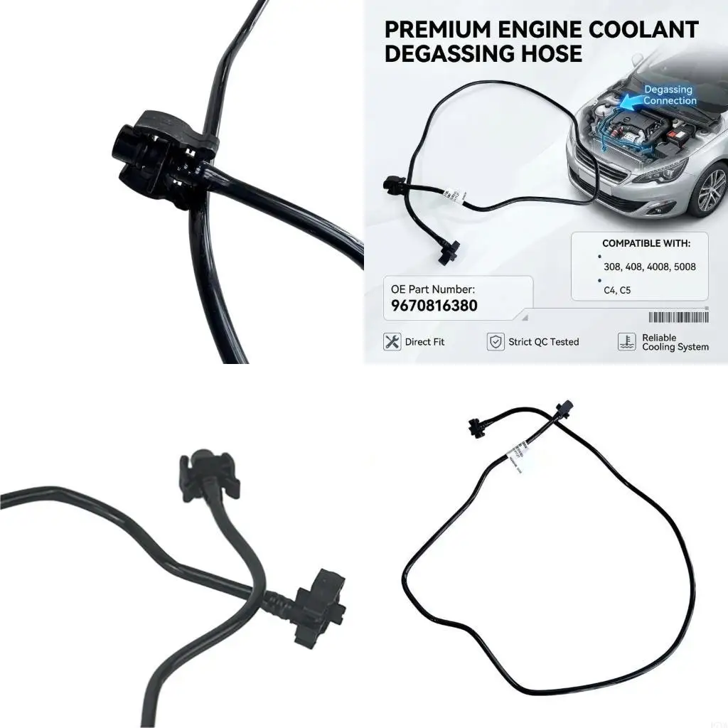 

Шланг охлаждения двигателя, термостойкий шланг охлаждающей жидкости для 308 408 4008 5008 C5 C4 9670816380 D7YA