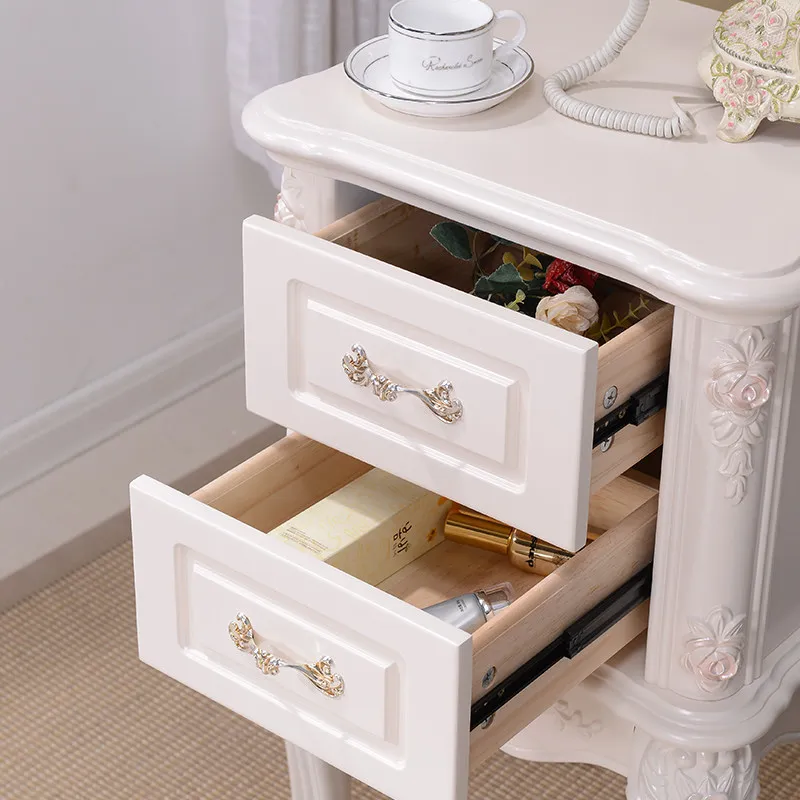 25\ 30\ 35\ 40\ 45\ 50Cm mini solid wood European-style small sofa side cabinet, phone cabinet, corner square