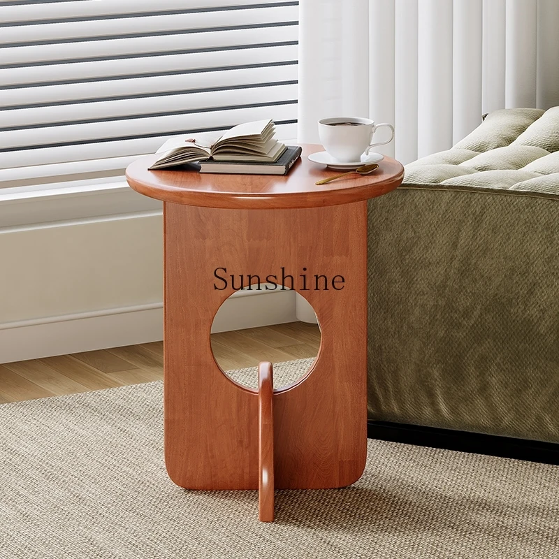 Round edge few mini modern simple sofa side table