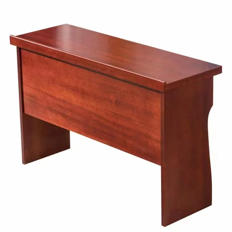 Double Meeting Desk and Chair Set Painted Bar-Style Long Workbench Solid Wood Sticker 1.2m Conference Training Table