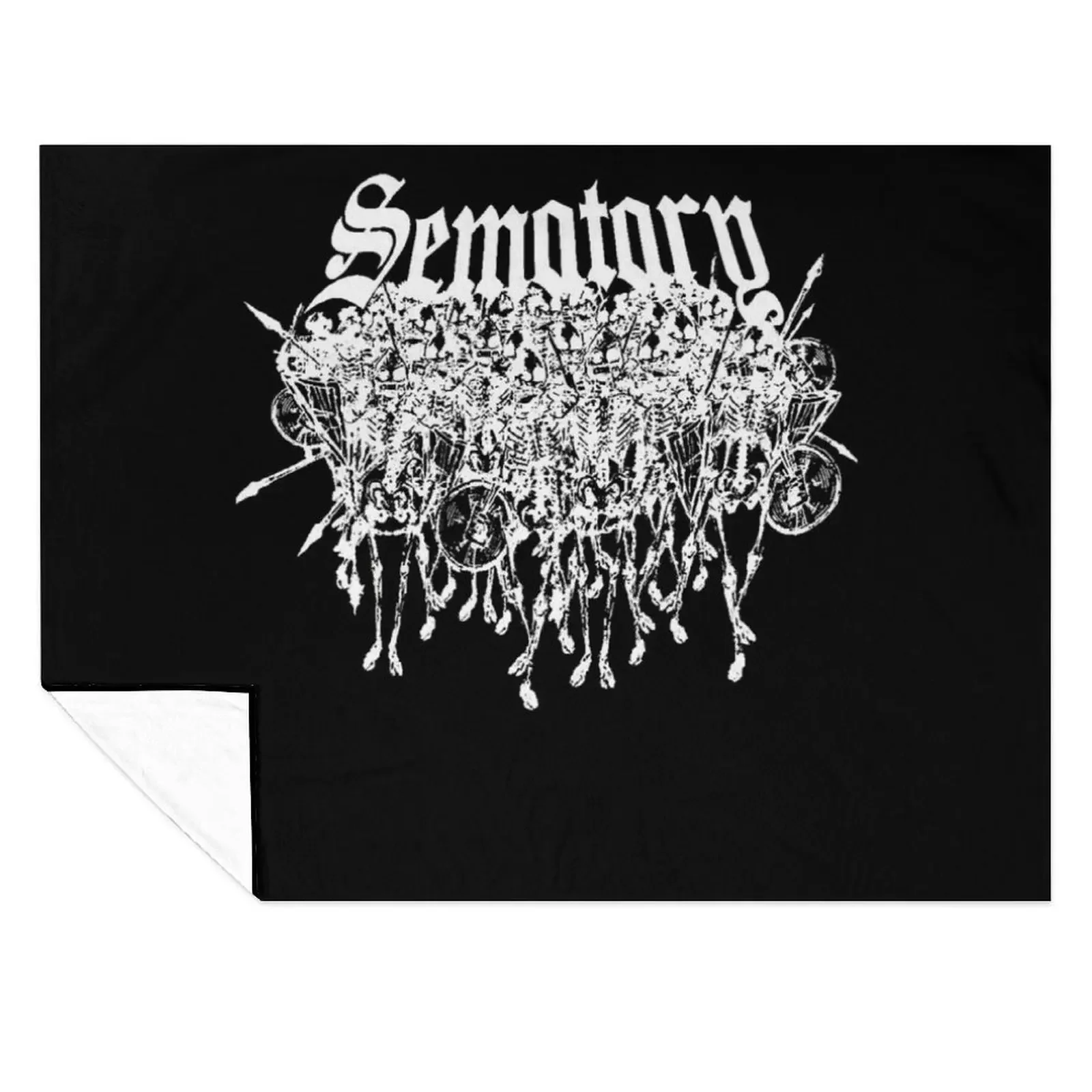 

Sematary Logo Essential Throw Blanket Moving Decorative Beds Nap Cute Blankets
