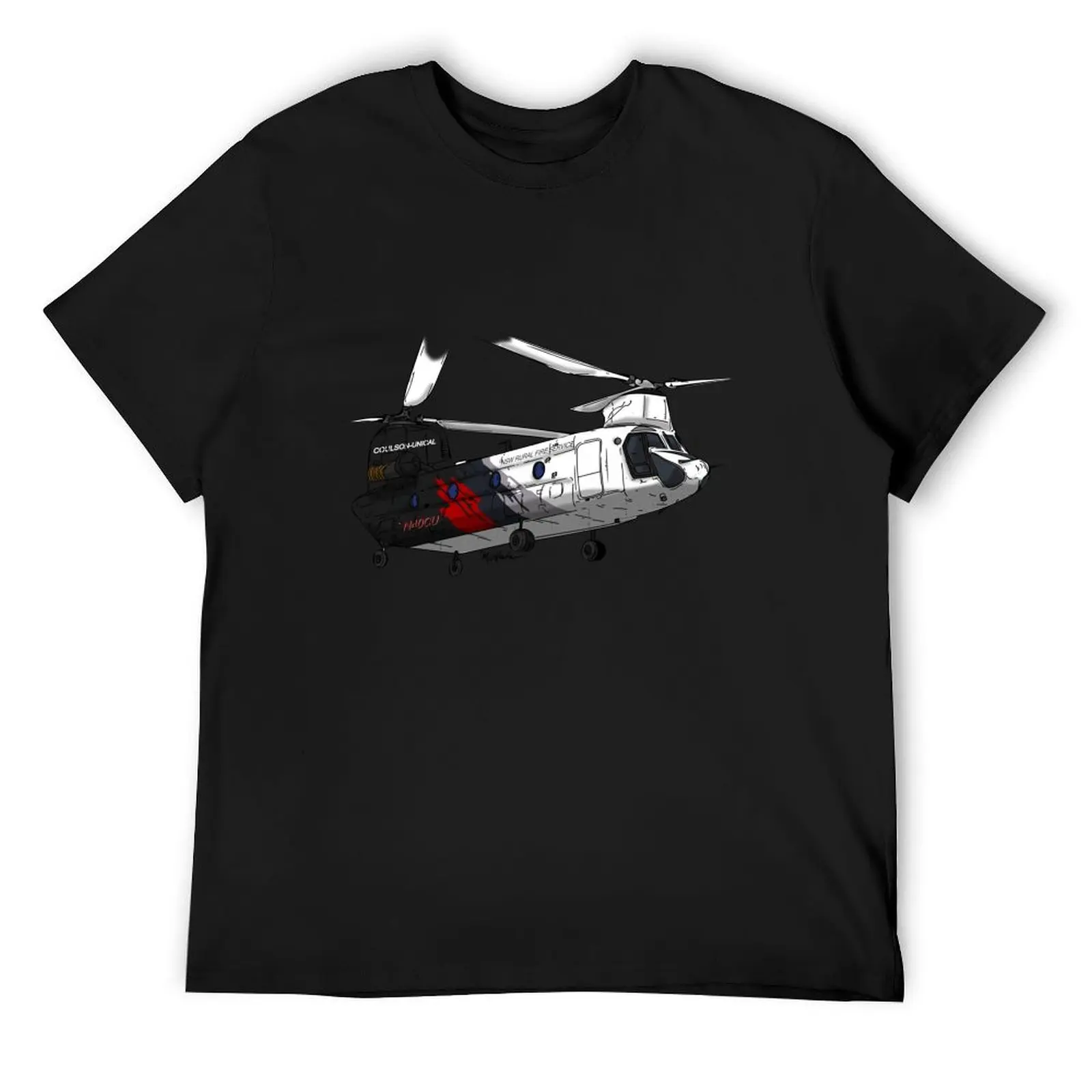 Chinook Coulson-Unical N40CU T-Shirt aesthetic clothes anime figures plus sizes luxury clothes men