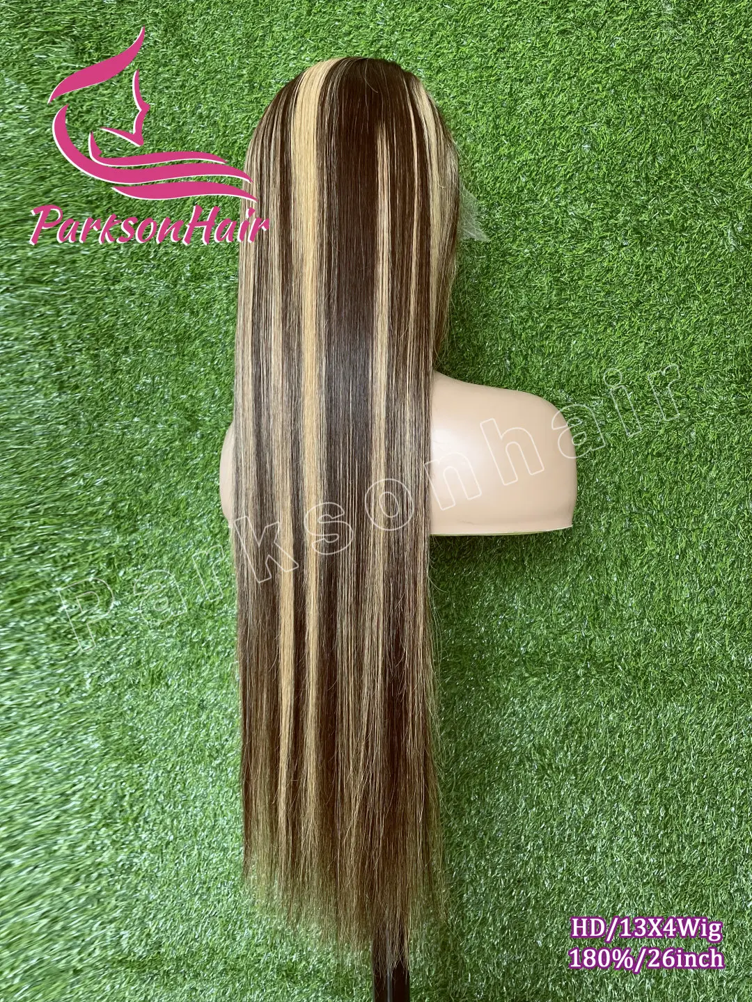 تسليط الضوء على 13x4 الدانتيل الشفاف الجبهة خصلات الشعر المستعار الإنسان للنساء قبل نتف مستقيم 200% الدانتيل الباروكة الأمامية 4/27 باروكة من شعر طبيعي #2