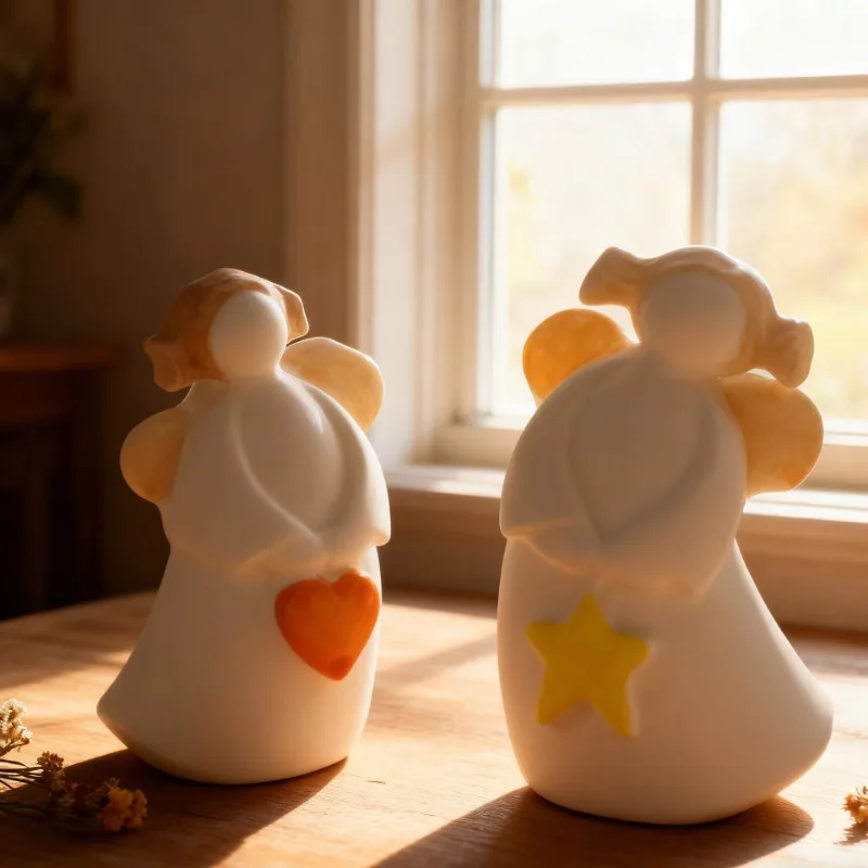 

Latest Model Heart Star Angel Silicone Candle Mold DIY Wing Girl Aromatherapy Gypsum Casting Molds Soap Plaster Resin Craft
