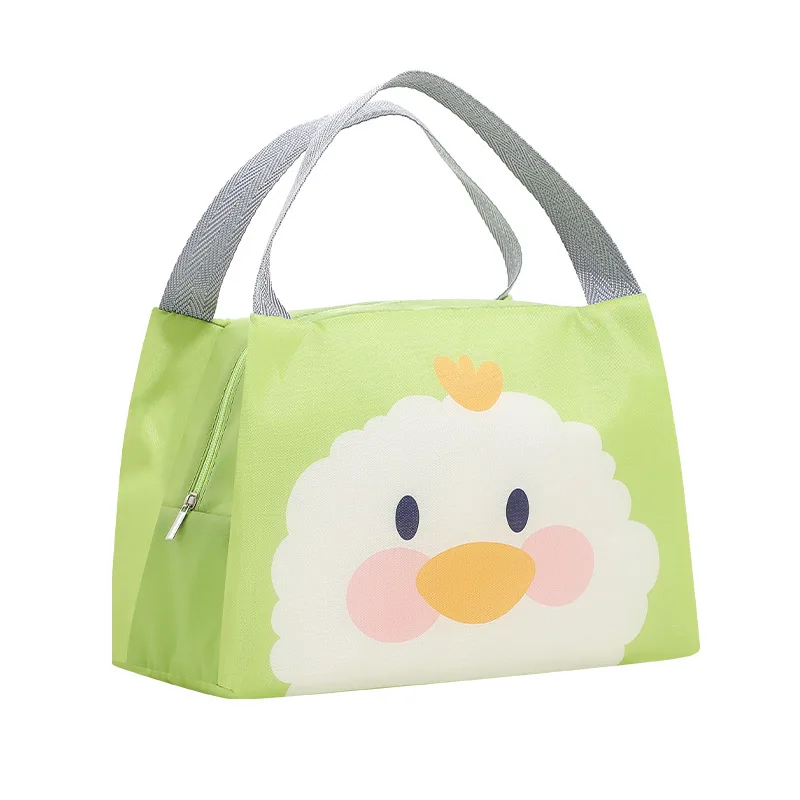 Bolsa Bento de animales de dibujos animados, bolsa aislada de gran capacidad, caja de almuerzo portátil, caja de Camping, accesorios de Camping