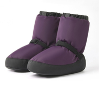 Ballet Shoes Winter Dance Boots Warm Warm Short Boots Non Slip Ballet Shoes Adult Training Cotton Dance Shoes