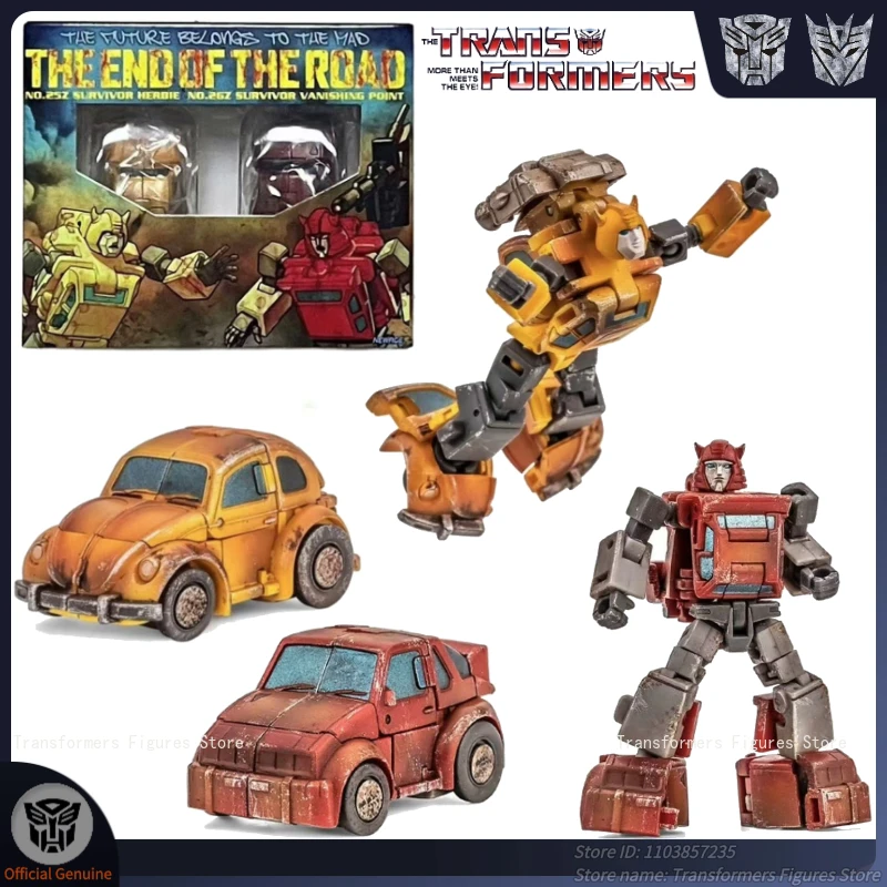 

В наличии Трансформер H25Z Herbie Battle Loss Color Bumblebee & Cliffjumper Фигурка Модель Аниме Экшн-робот Игрушки Популярные подарки