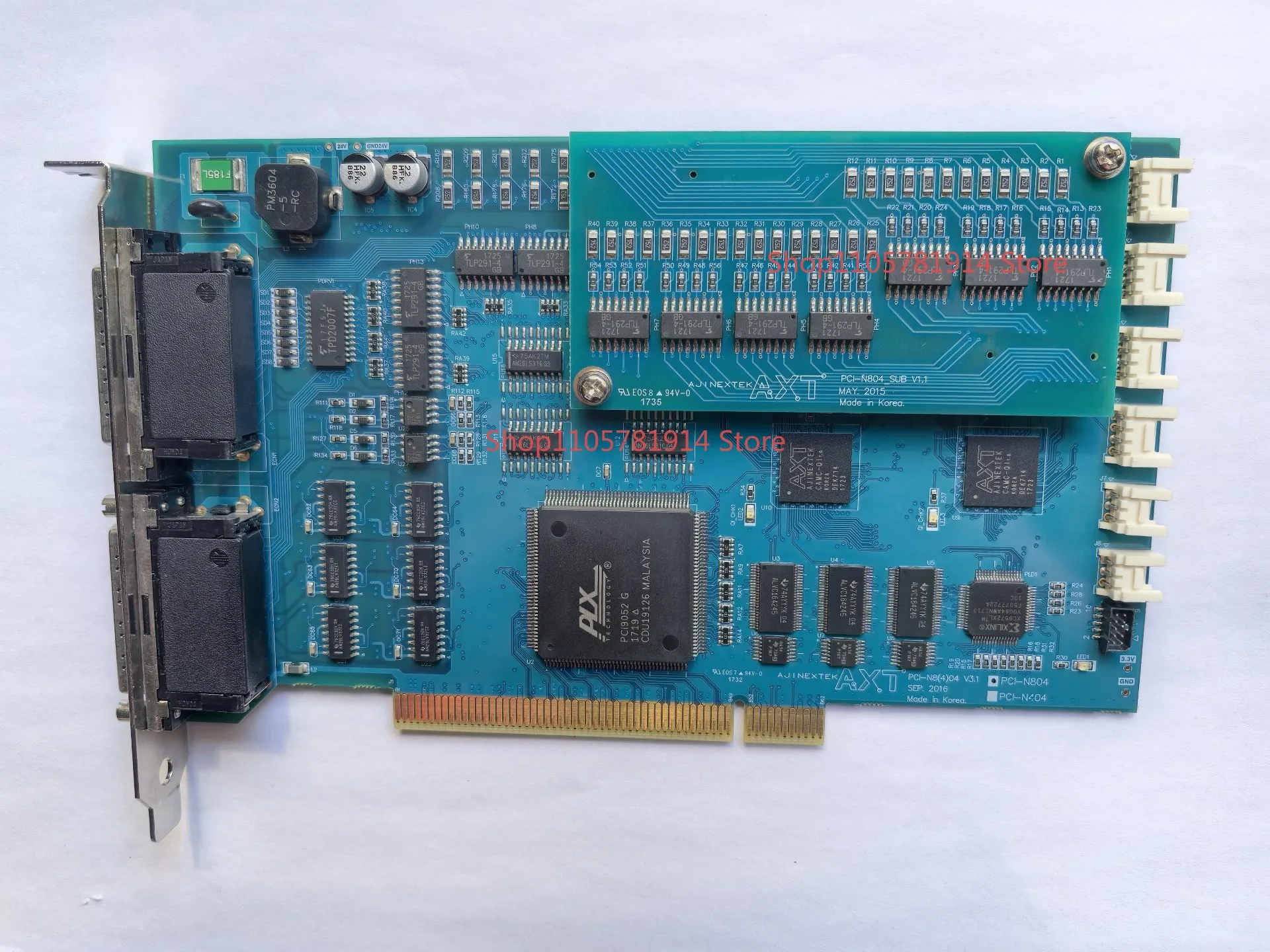 For Korea Yajin Control Card AXT PCI-N804-V3.1.0