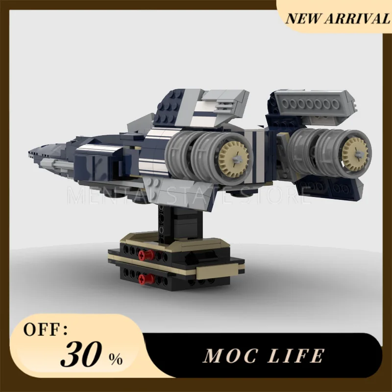 NEW 501PCS Customized MOC Wing Starfighter Building Blocks Technology Bricks DIY Creative Assembly Education Toys Holiday Gifts