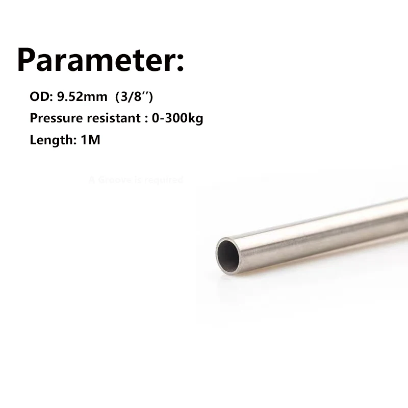 9.52mm wysokociśnieniowa rura ze stali nierdzewnej 3/8 \'\'do armatury System chłodzenia mgłą