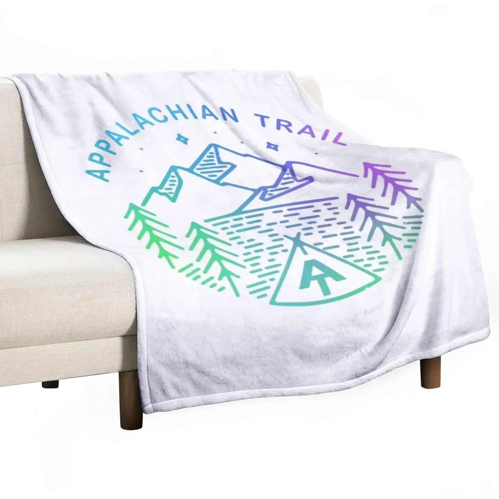 

Appalachian Trail - USA Throw Blanket wednesday Winter beds Blankets