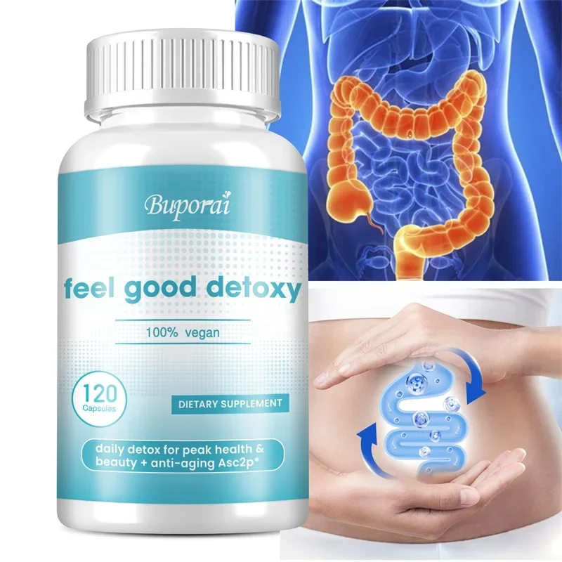 

Feel Good Detoxy - Improves Energy Levels, Mental Clarity, Brightens Skin, Antioxidant, Body Cleansing and Detoxification