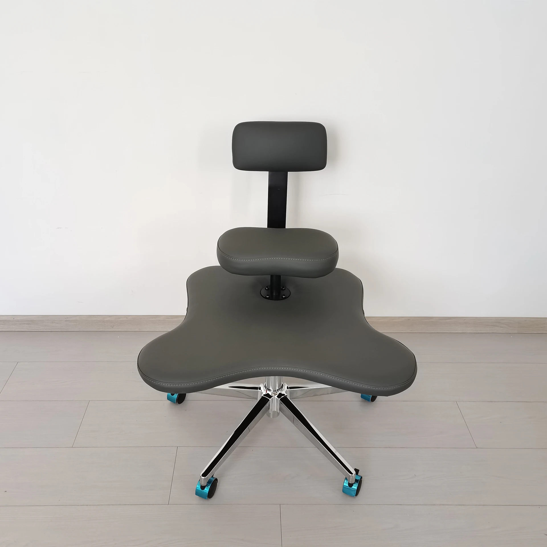 Cross Legged Kneeling Chair with Wheels Home or Office Furniture Versatile Kneeling Chair Height Adjustable Desk Computer Chair