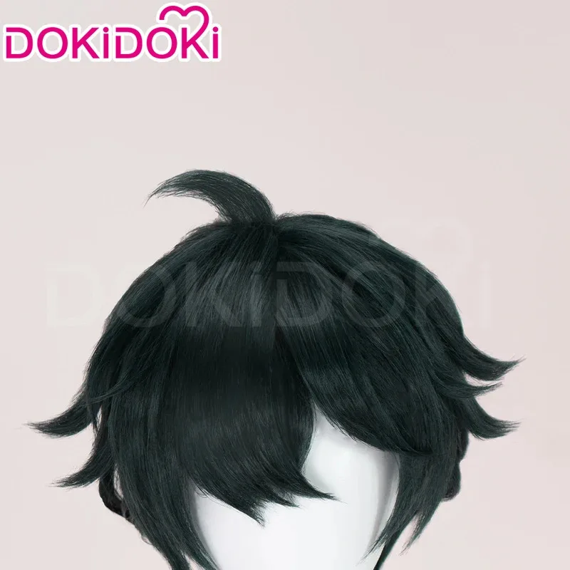 أخف شعر مستعار لعبة Zenless منطقة صفر تأثيري DokiDoki الرجال 32 سنتيمتر الشعر القصير ZZZ أبناء كاليدون أخف شعر مستعار تأثيري