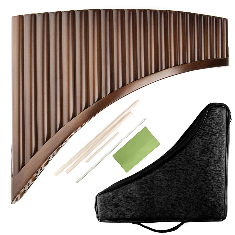 

G Key 22 Pan Flute Pan Pipes Upscale Romanian Folk Woodwind Instrument Pan Flute Natural Wind Pan-Flute Panflute Handmade