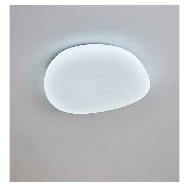 Imagem -02 - Nordic Pebble Modeling Led Ceiling Lights Modern Ceiling Lights Quarto Sala de Estar Banheiro Iluminação Interior Doméstica