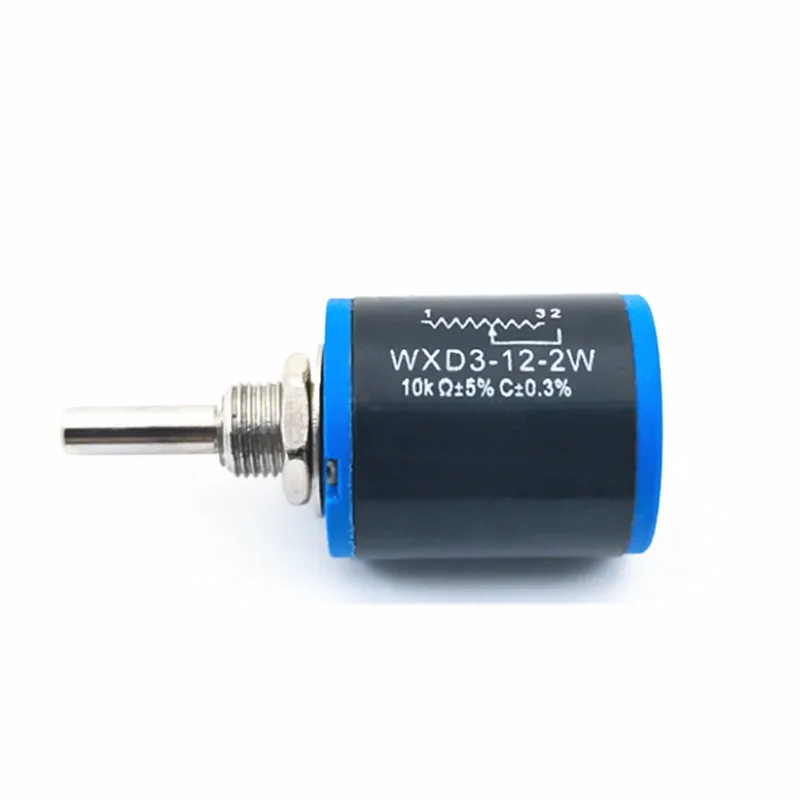 1PCS WXD3-12-10K WXD3-12 Presisi Multi Mengubah Potensiometer 2.2K 3.3K 4.7K 47K 6.8K 100R 200R 220R 470R Ohm